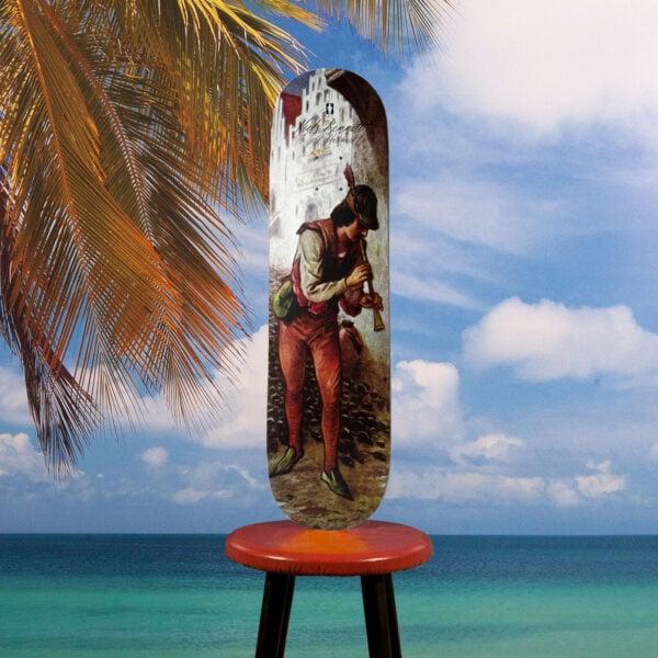 Skateboard Deck: Girl Skateboards - Bennett "The Piper" Deck - 8.25