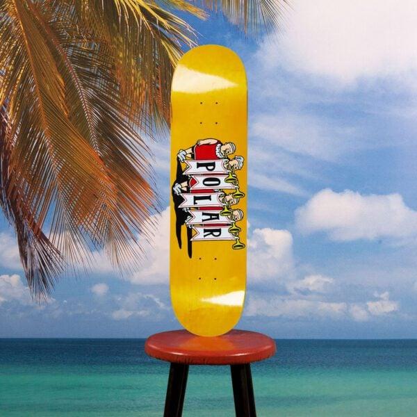 Skateboard Deck: Polar Skate Co. - Team "Trumpets" Deck - 8.5