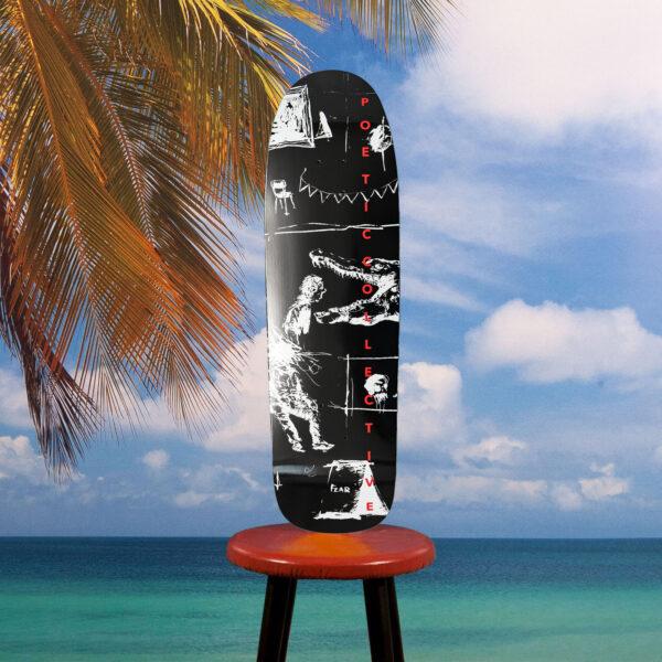 Skateboard Deck: Poetic Collective - Fear Sketch Deck - 9.31