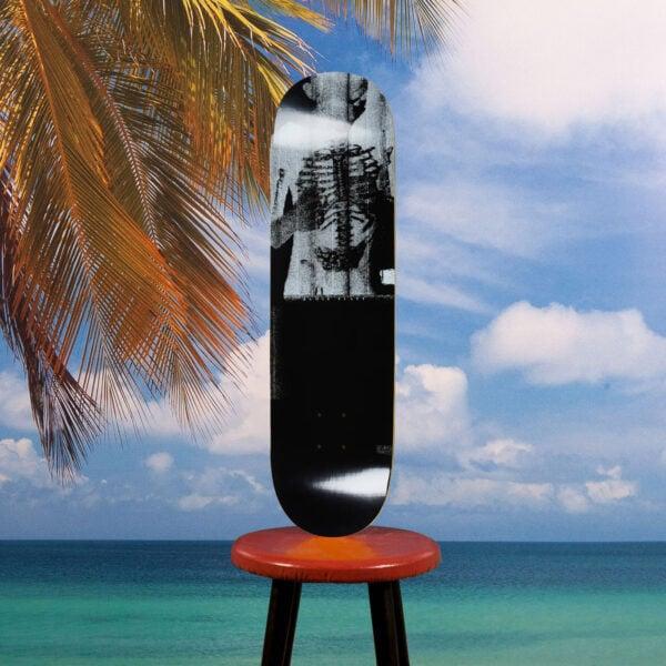 Skateboard Deck: Polar Skate Co. - Platt "Skeleton Kid" Deck - 9.0