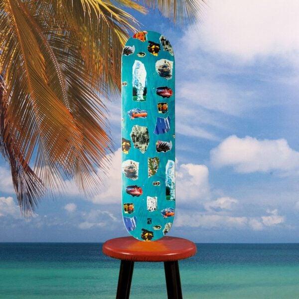 Skateboard Deck: Poetic Collective - And "Twin Tail" Deck - 8.25